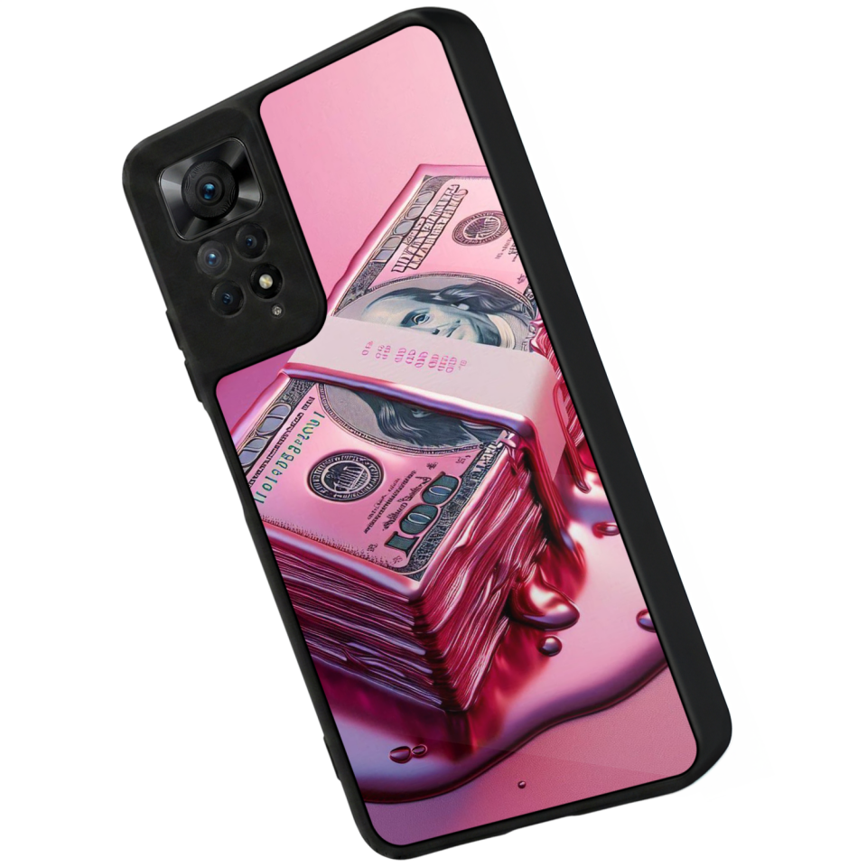 Xiaomi Redmi Note 11 Pro Uyumlu Money Para Tasarımlı Glossy Premium Kılıf