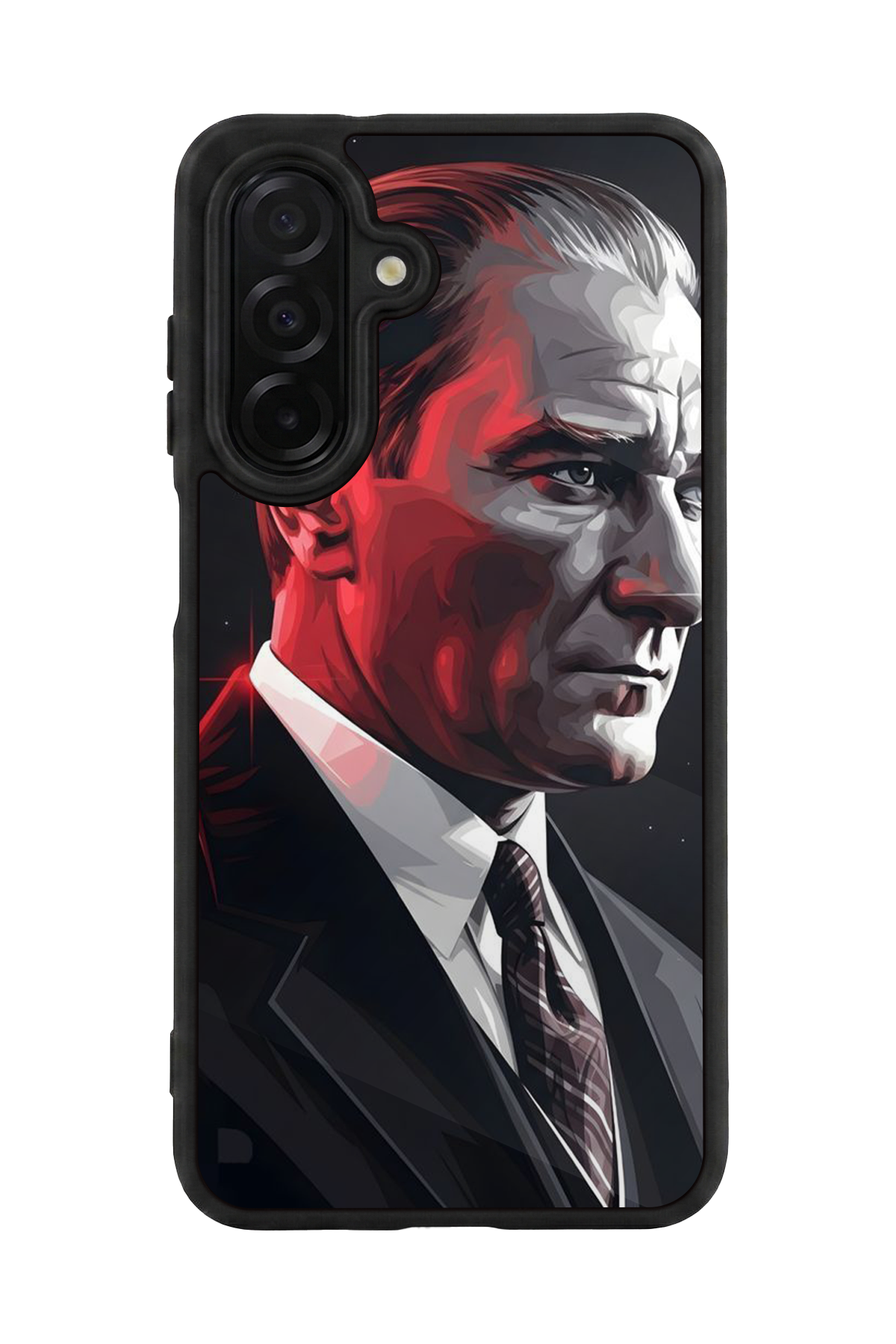 Samsung Galaxy A56 Uyumlu Mustafa Kemal Ataturk Tasarımlı Glossy Premium Kılıf