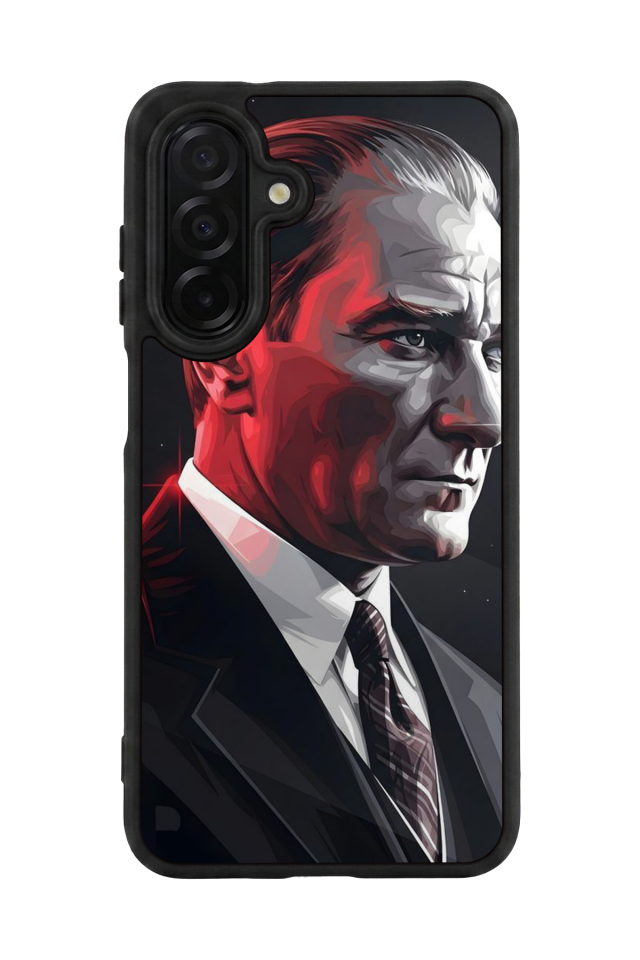 Samsung Galaxy A56 Uyumlu Mustafa Kemal Ataturk Tasarımlı Glossy Premium Kılıf