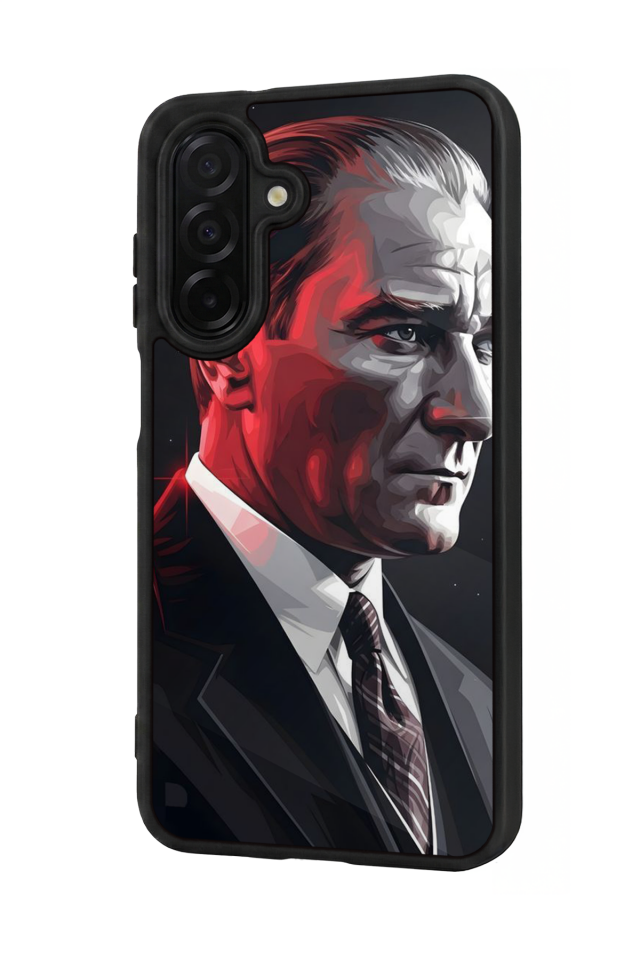 Samsung Galaxy A56 Uyumlu Mustafa Kemal Ataturk Tasarımlı Glossy Premium Kılıf