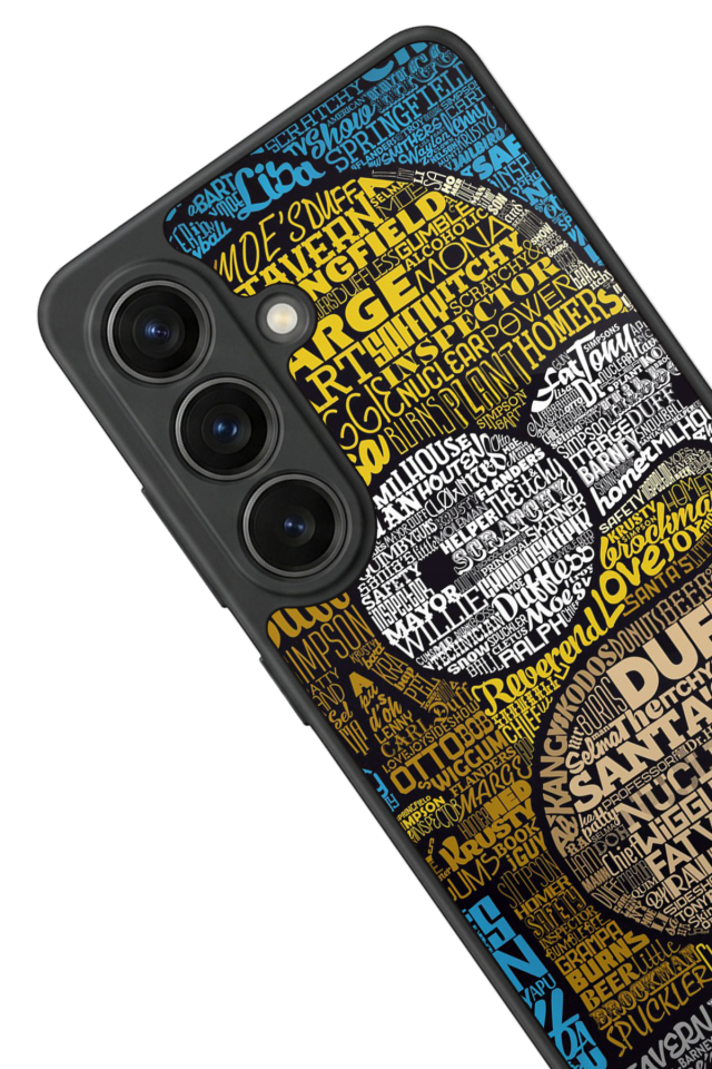 Samsung Galaxy S26 Uyumlu The Simpsons Tasarımlı Glossy Premium Kılıf