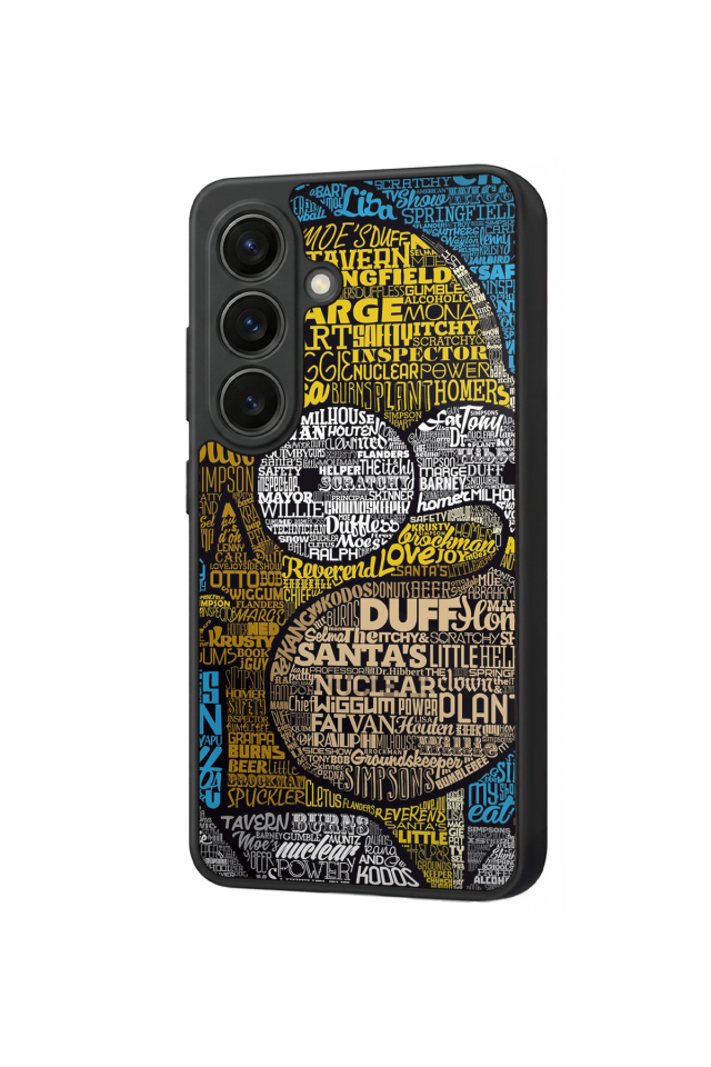 Samsung Galaxy S26 Uyumlu The Simpsons Tasarımlı Glossy Premium Kılıf