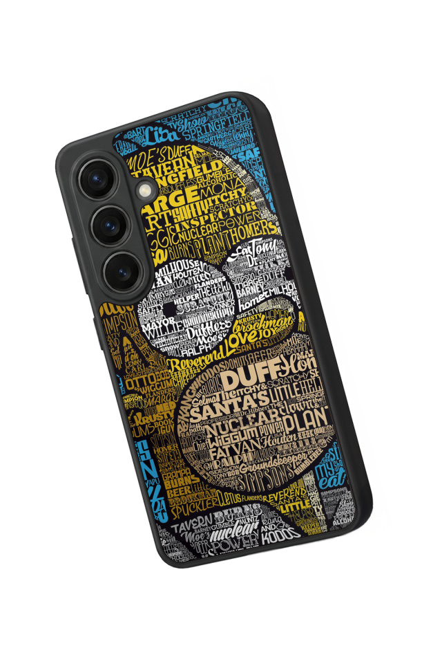 Samsung Galaxy S26 Uyumlu The Simpsons Tasarımlı Glossy Premium Kılıf