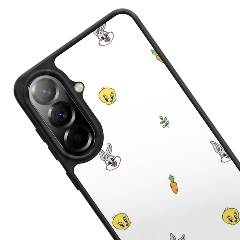Samsung Galaxy A37 Uyumlu Tweety Tasarımlı Glossy Premium Kılıf
