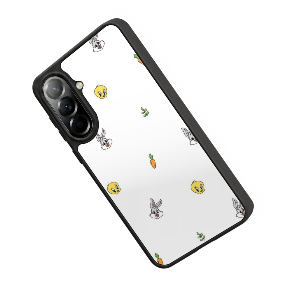 Samsung Galaxy A37 Uyumlu Tweety Tasarımlı Glossy Premium Kılıf