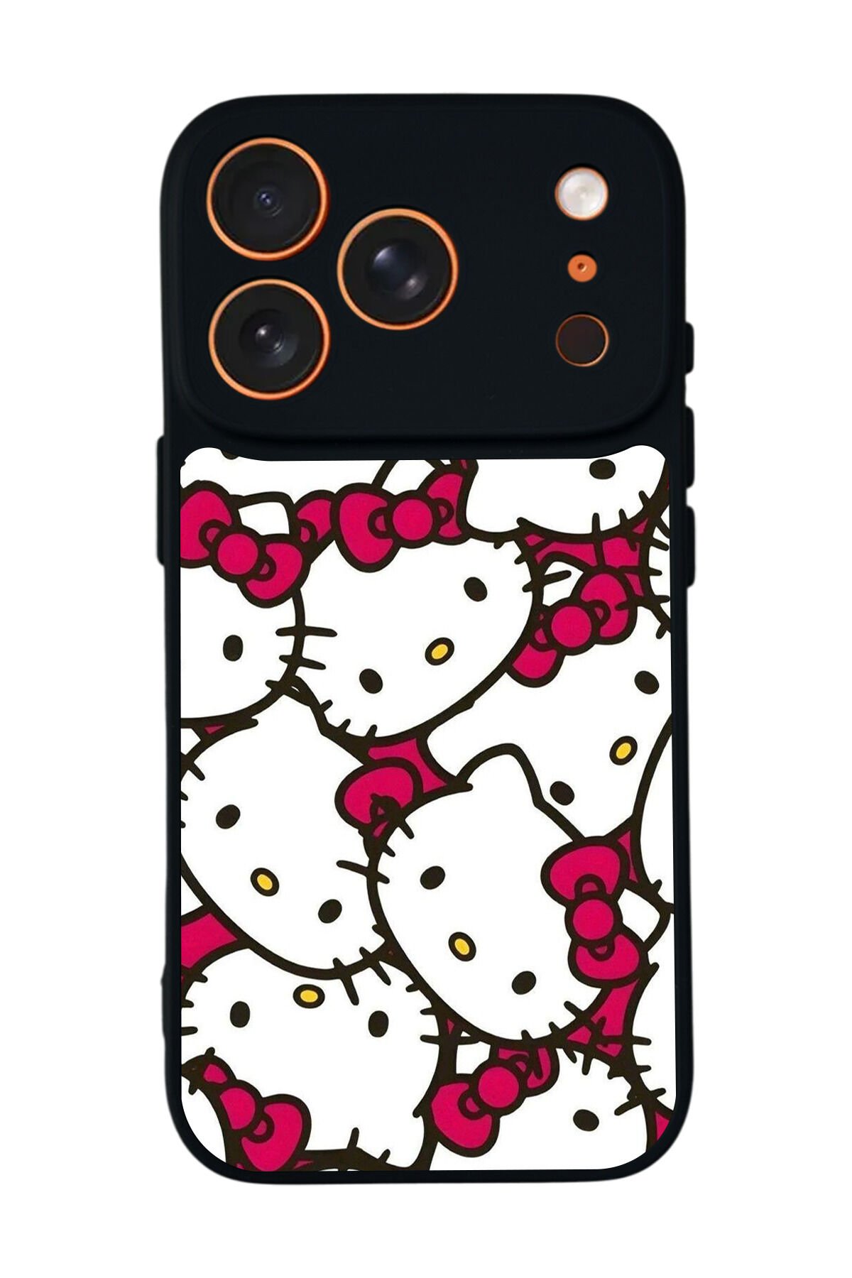 iPhone 17 Pro Max Uyumlu HelloKitty Tasarımlı Glossy Premium Kılıf