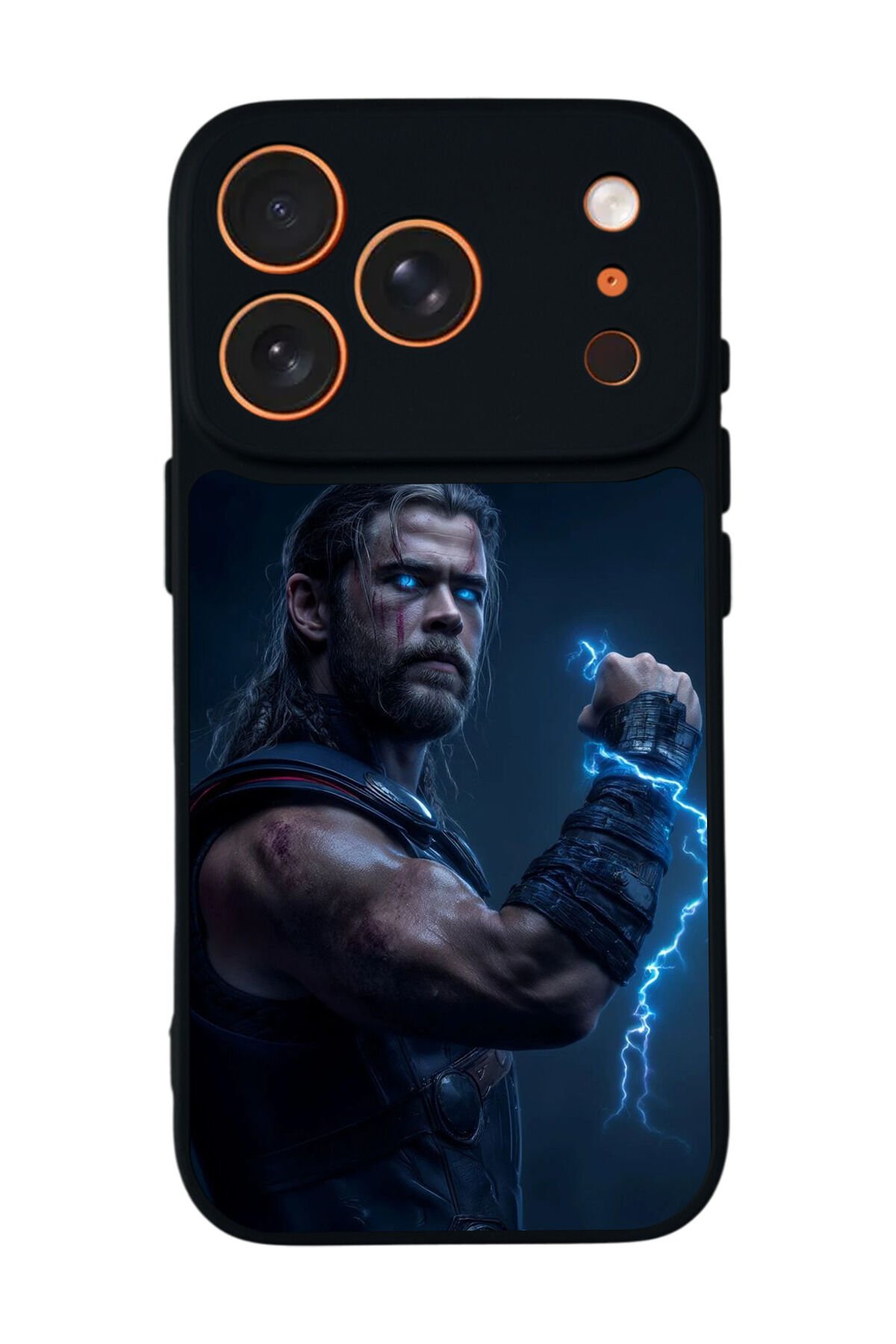 iPhone 17 Pro Uyumlu Thor Tasarımlı Glossy Premium Kılıf