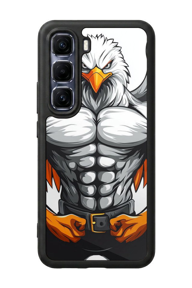 Infinix Hot 60 Pro Plus Uyumlu Besiktas Tasarımlı Glossy Premium Kılıf