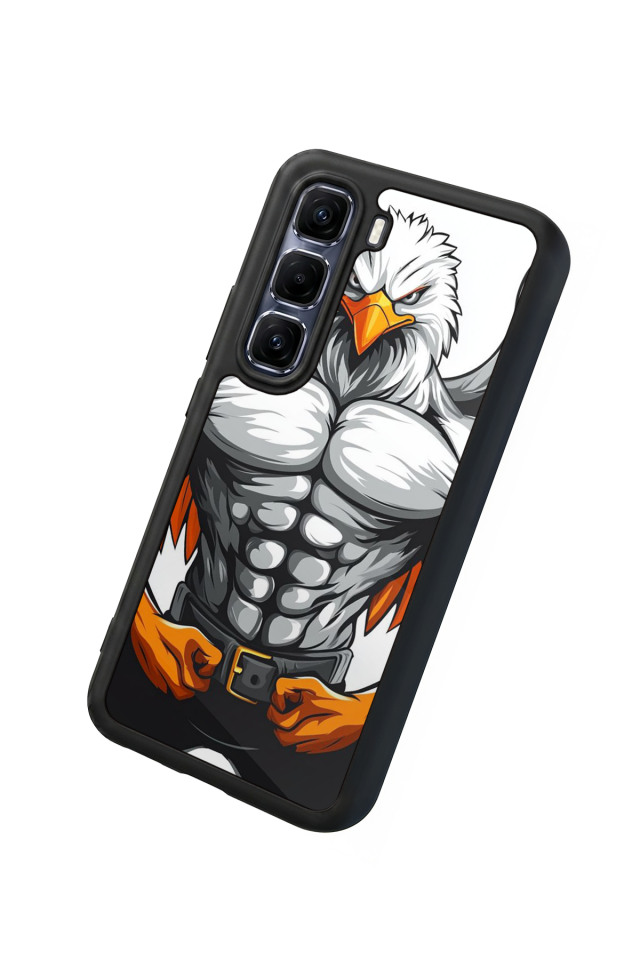 Infinix Hot 60 Pro Plus Uyumlu Besiktas Tasarımlı Glossy Premium Kılıf