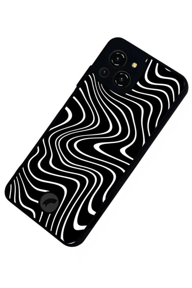 Reeder S23 Pro Max Uyumlu Çizgi Sanatı Tasarımlı Glossy Premium Kılıf