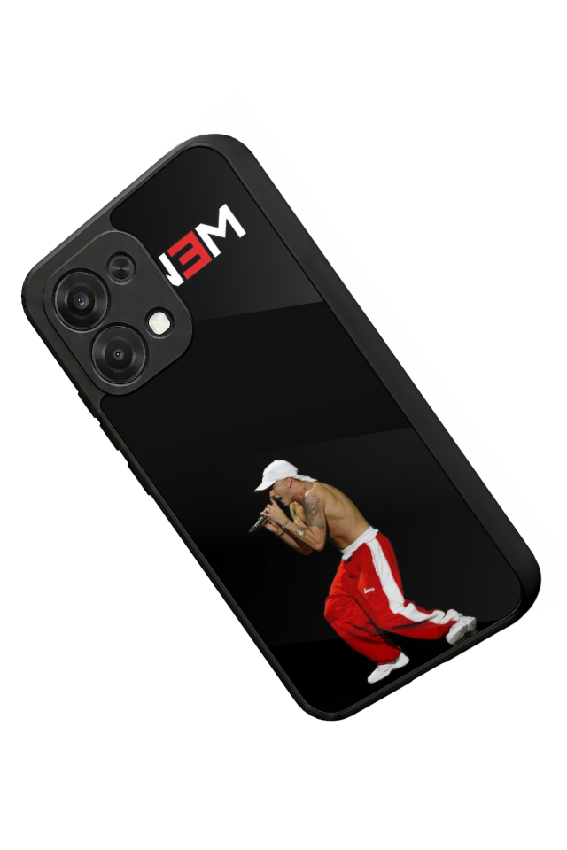 Oppo A6 Pro Uyumlu Eminem Tasarımlı Glossy Premium Kılıf