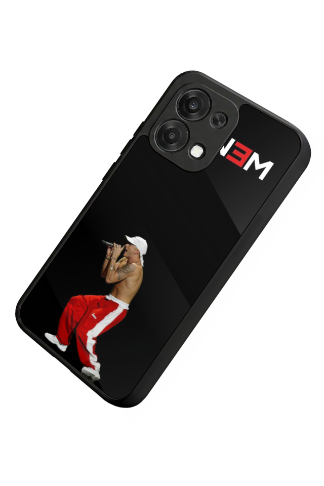 Oppo A6 Pro Uyumlu Eminem Tasarımlı Glossy Premium Kılıf