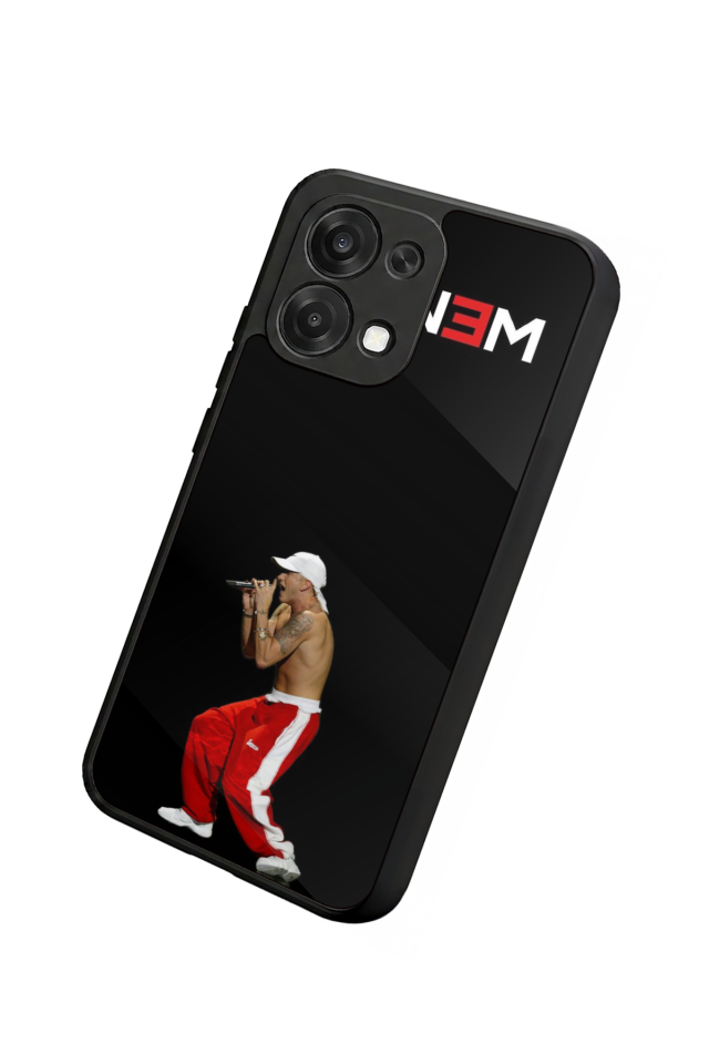 Oppo A6 Pro Uyumlu Eminem Tasarımlı Glossy Premium Kılıf