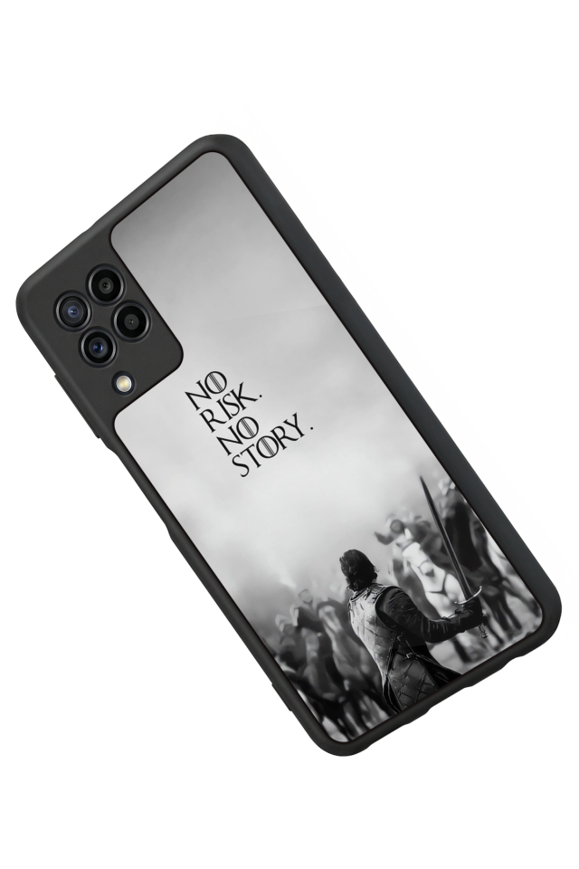 Samsung Galaxy M22 Uyumlu GameOfThrones Tasarımlı Glossy Premium Kılıf
