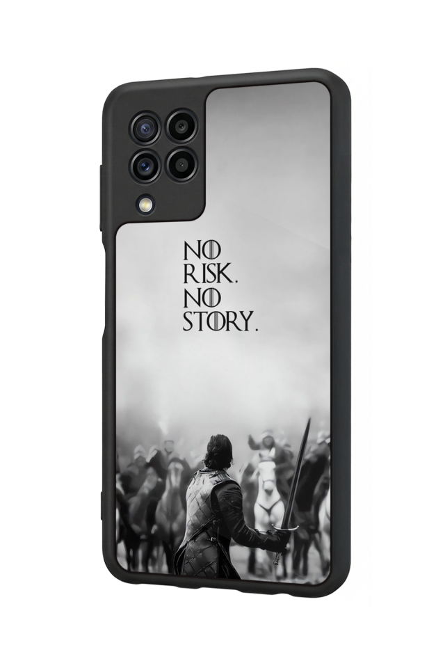 Samsung Galaxy M22 Uyumlu GameOfThrones Tasarımlı Glossy Premium Kılıf