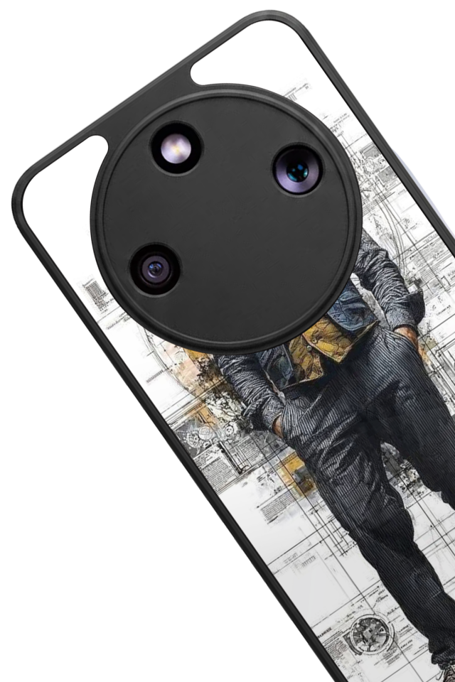 Honor Magic 8 Lite Uyumlu Para Tasarımlı Glossy Premium Kılıf