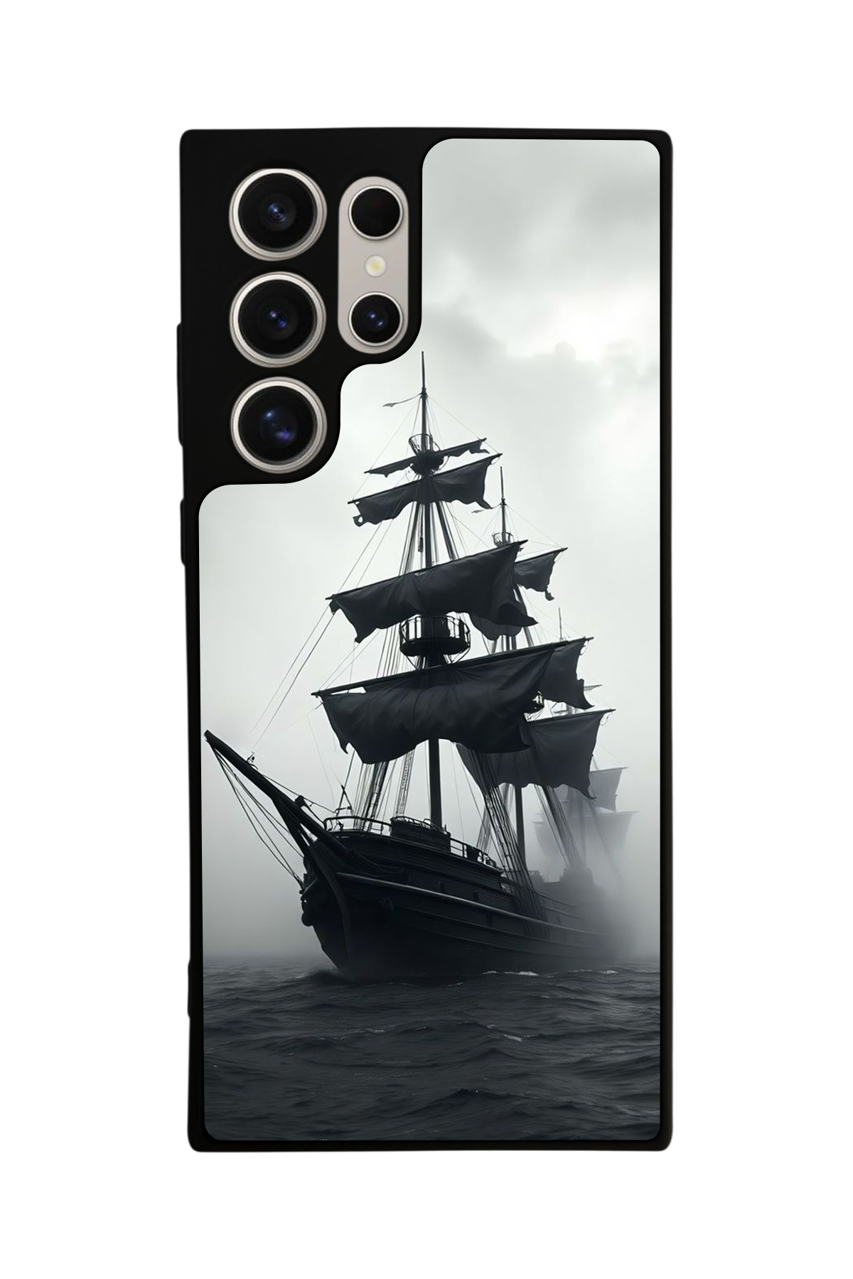 Samsung Galaxy S23 Ultra Uyumlu Korsan Tasarımlı Glossy Premium Kılıf