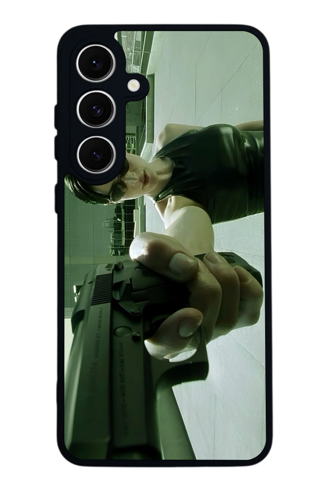 Samsung Galaxy S24 FE Uyumlu MatriSamsung Galaxy S24 FE Tasarımlı Glossy Premium Kılıf