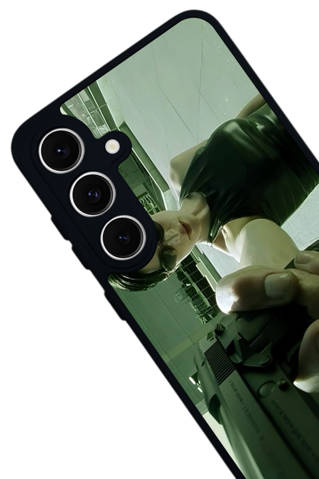 Samsung Galaxy S24 FE Uyumlu MatriSamsung Galaxy S24 FE Tasarımlı Glossy Premium Kılıf