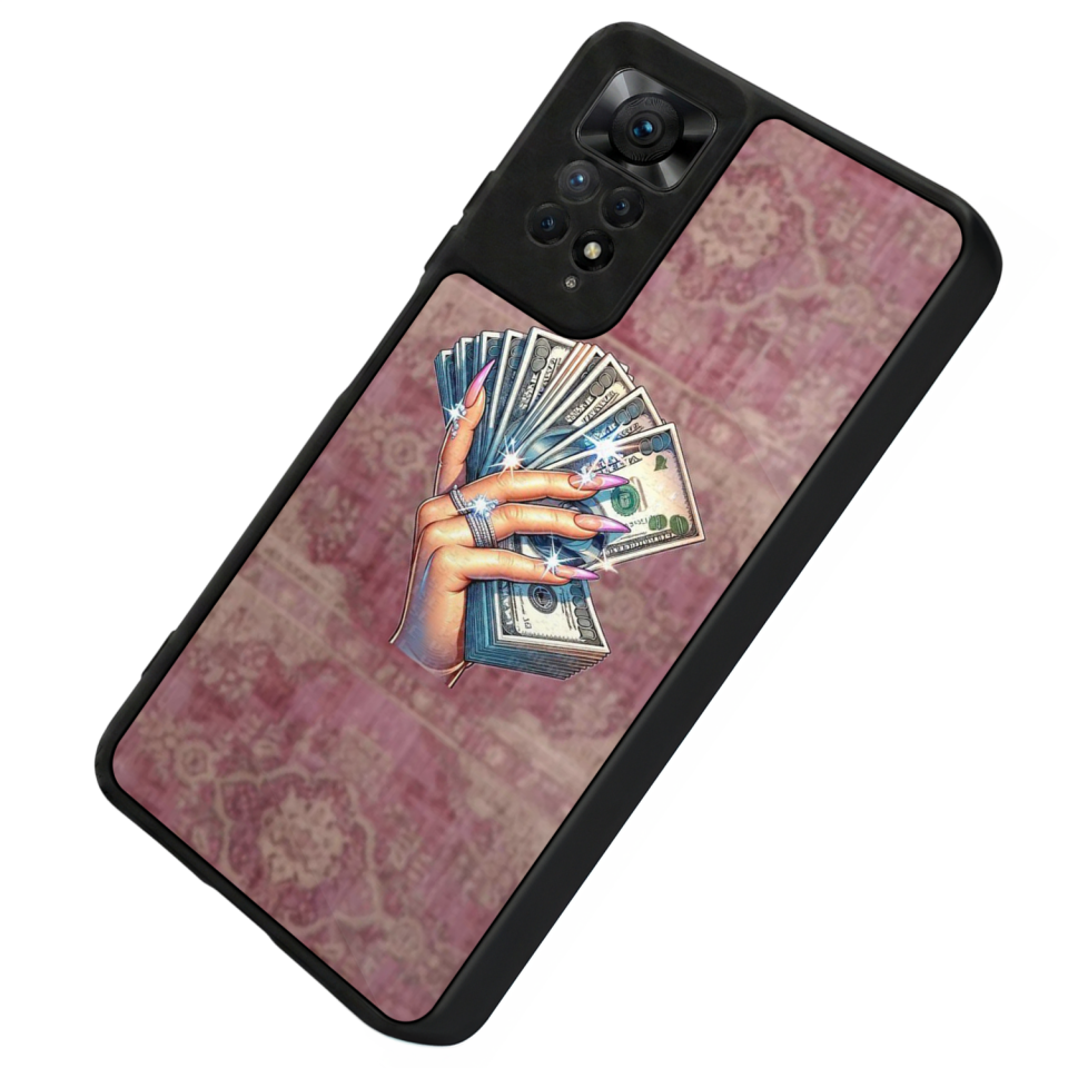Xiaomi Redmi Note 11 Pro Uyumlu Money Para Tasarımlı Glossy Premium Kılıf