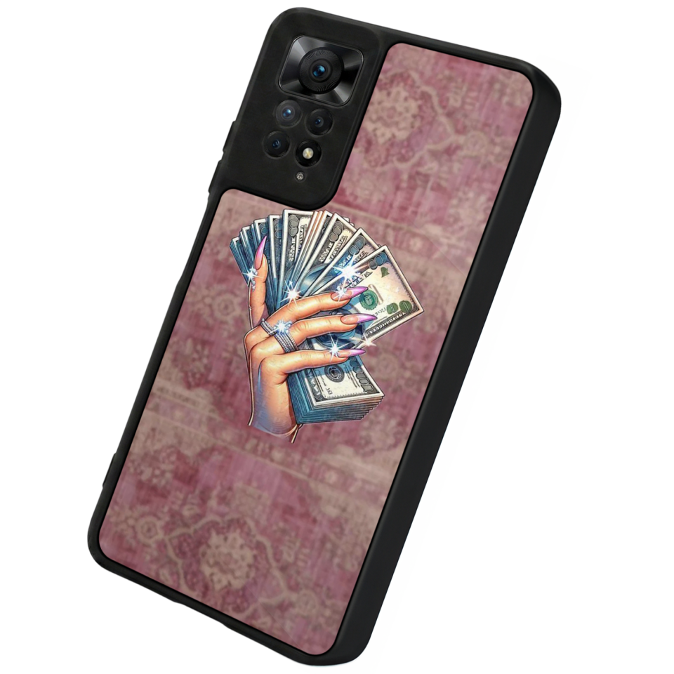 Xiaomi Redmi Note 11 Pro Uyumlu Money Para Tasarımlı Glossy Premium Kılıf