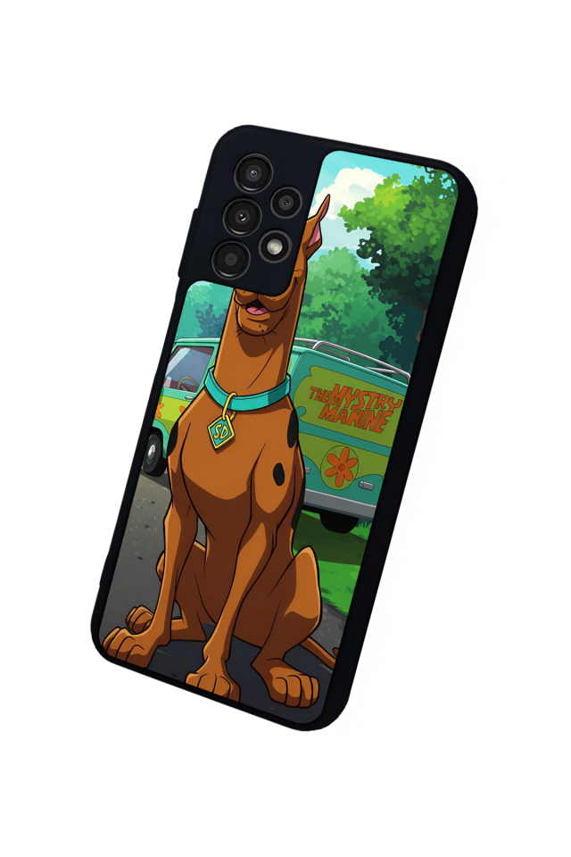 Samsung Galaxy A13 Uyumlu Scooby Doo Tasarımlı Glossy Premium Kılıf