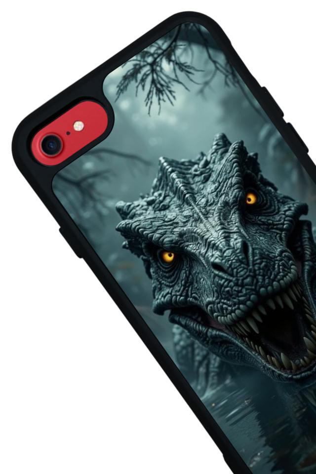 iPhone 7 Uyumlu T-ReiPhone 7 Tasarımlı Glossy Premium Kılıf