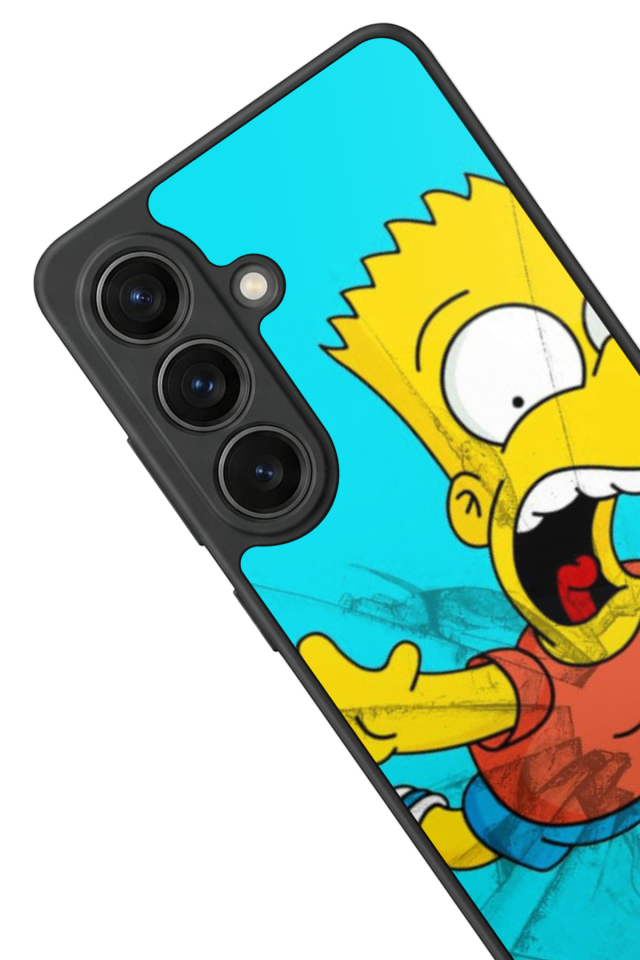 Samsung Galaxy S26 Uyumlu The Simpsons Tasarımlı Glossy Premium Kılıf
