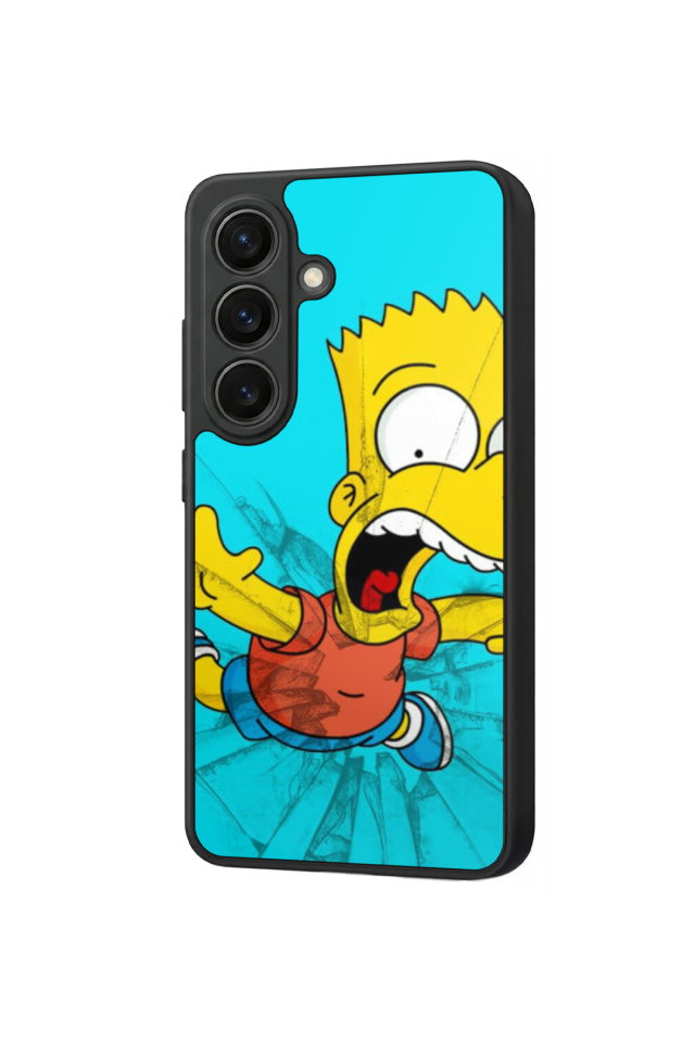 Samsung Galaxy S26 Uyumlu The Simpsons Tasarımlı Glossy Premium Kılıf