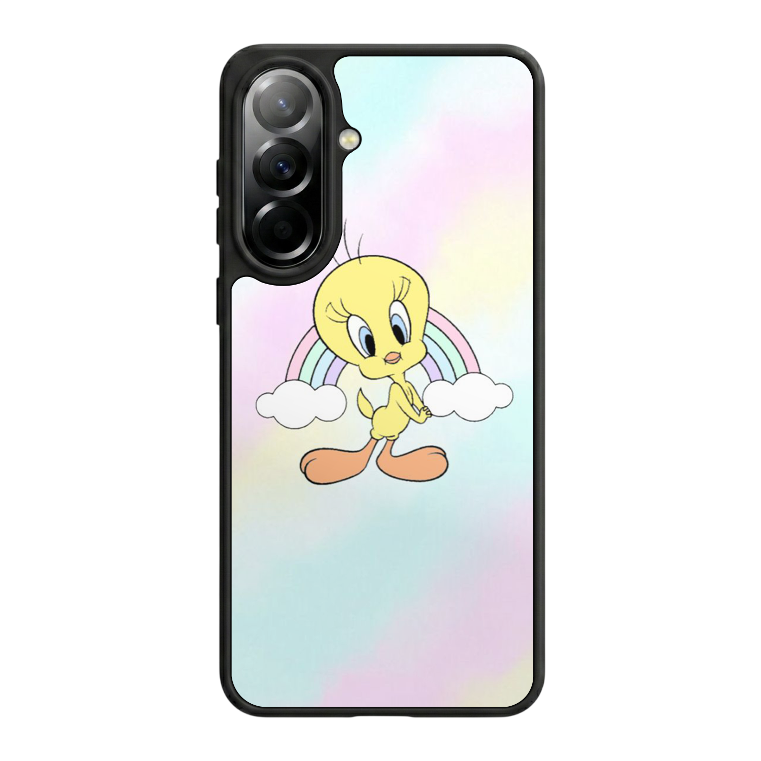 Samsung Galaxy A37 Uyumlu Tweety Tasarımlı Glossy Premium Kılıf