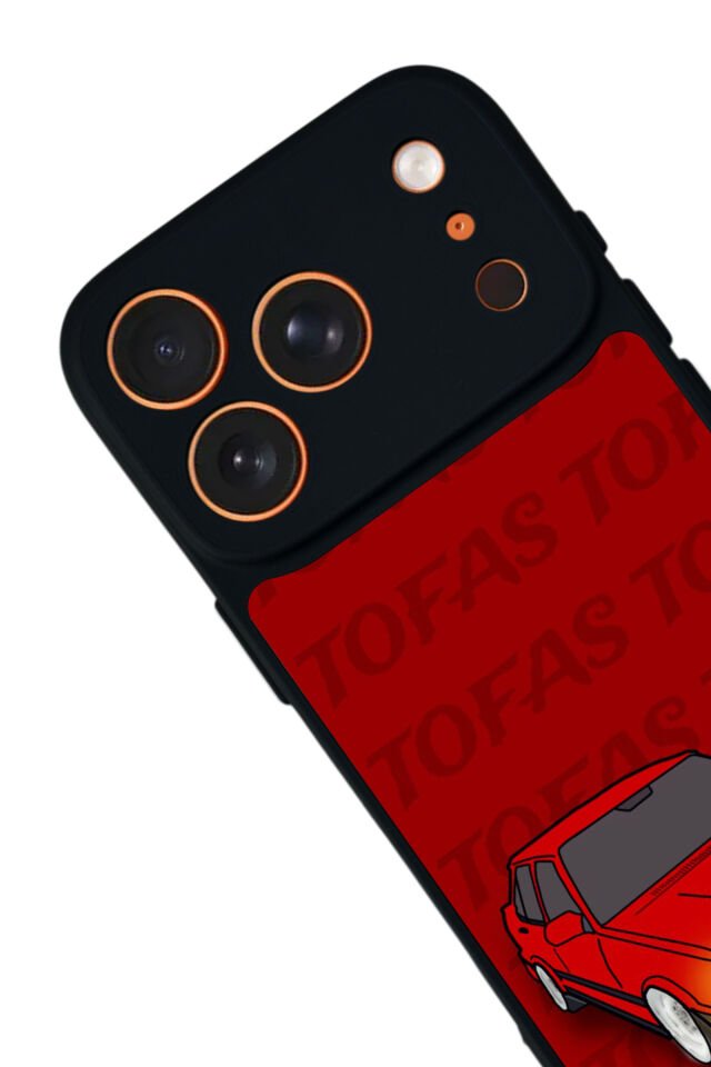 iPhone 17 Pro Uyumlu Tofas Tasarımlı Glossy Premium Kılıf
