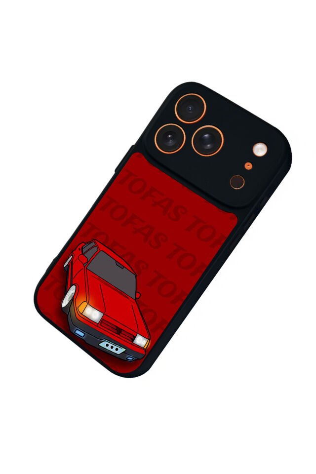 iPhone 17 Pro Uyumlu Tofas Tasarımlı Glossy Premium Kılıf