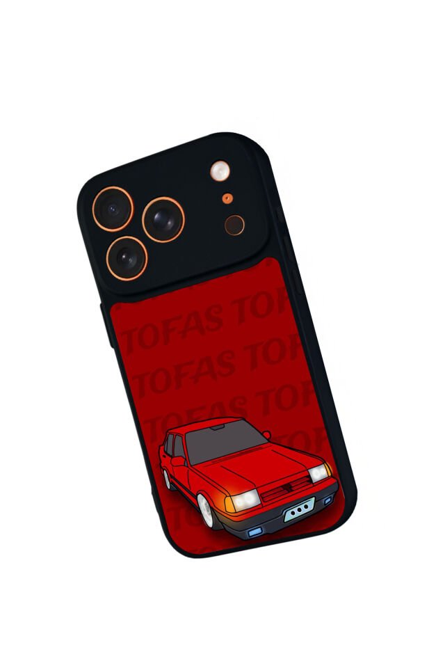 iPhone 17 Pro Uyumlu Tofas Tasarımlı Glossy Premium Kılıf