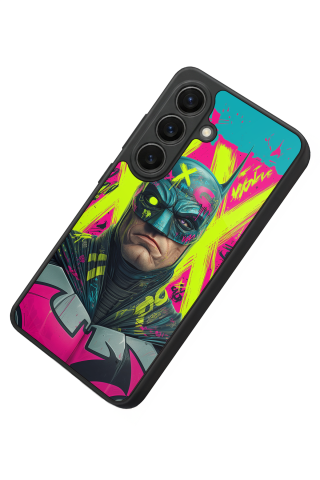 Samsung Galaxy S26 Uyumlu Batman Tasarımlı Glossy Premium Kılıf