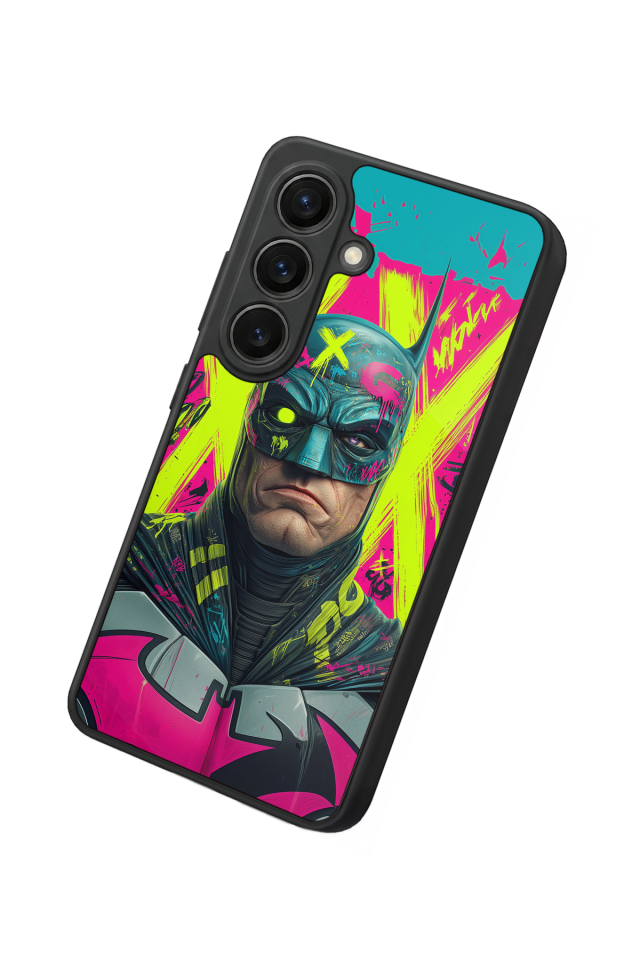 Samsung Galaxy S26 Uyumlu Batman Tasarımlı Glossy Premium Kılıf