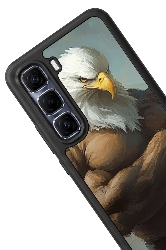 Infinix Hot 60 Pro Plus Uyumlu Besiktas Tasarımlı Glossy Premium Kılıf