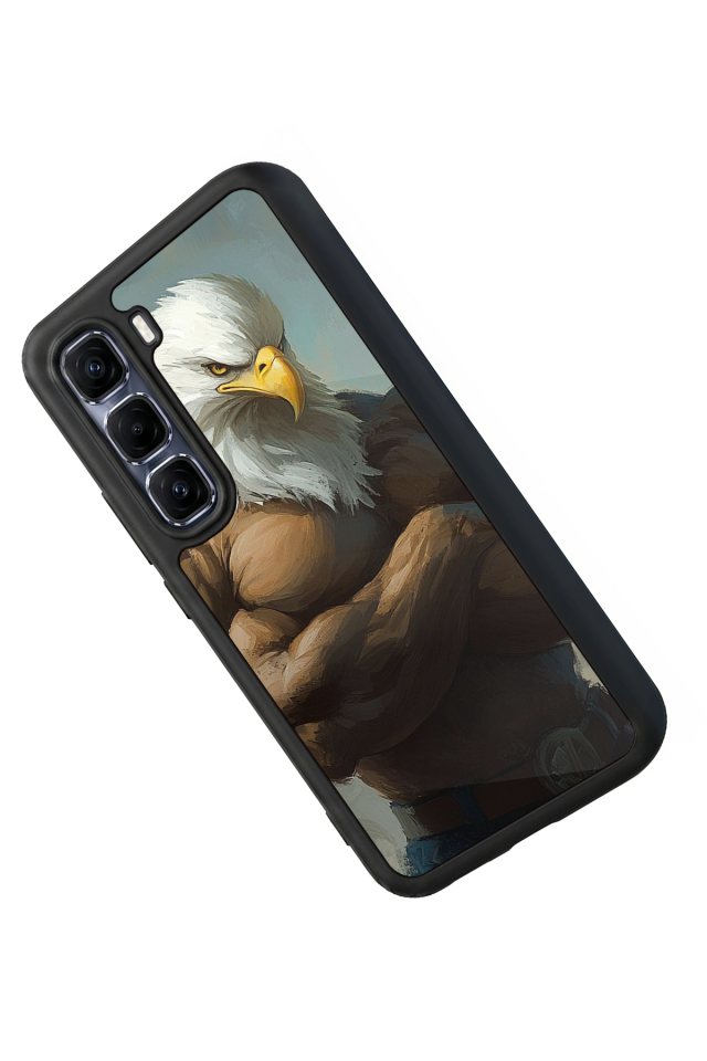 Infinix Hot 60 Pro Plus Uyumlu Besiktas Tasarımlı Glossy Premium Kılıf