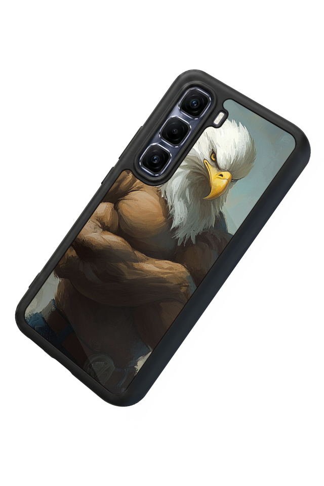 Infinix Hot 60 Pro Plus Uyumlu Besiktas Tasarımlı Glossy Premium Kılıf