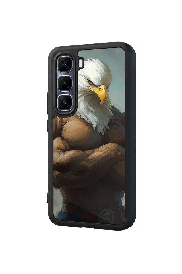 Infinix Hot 60 Pro Plus Uyumlu Besiktas Tasarımlı Glossy Premium Kılıf