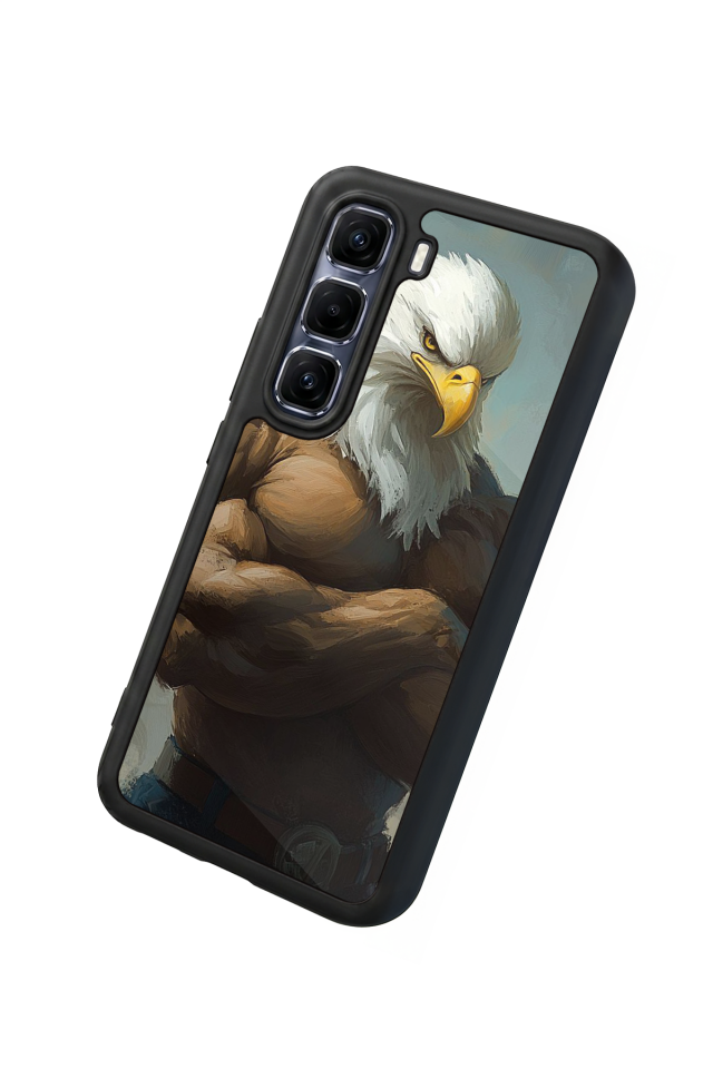 Infinix Hot 60 Pro Plus Uyumlu Besiktas Tasarımlı Glossy Premium Kılıf