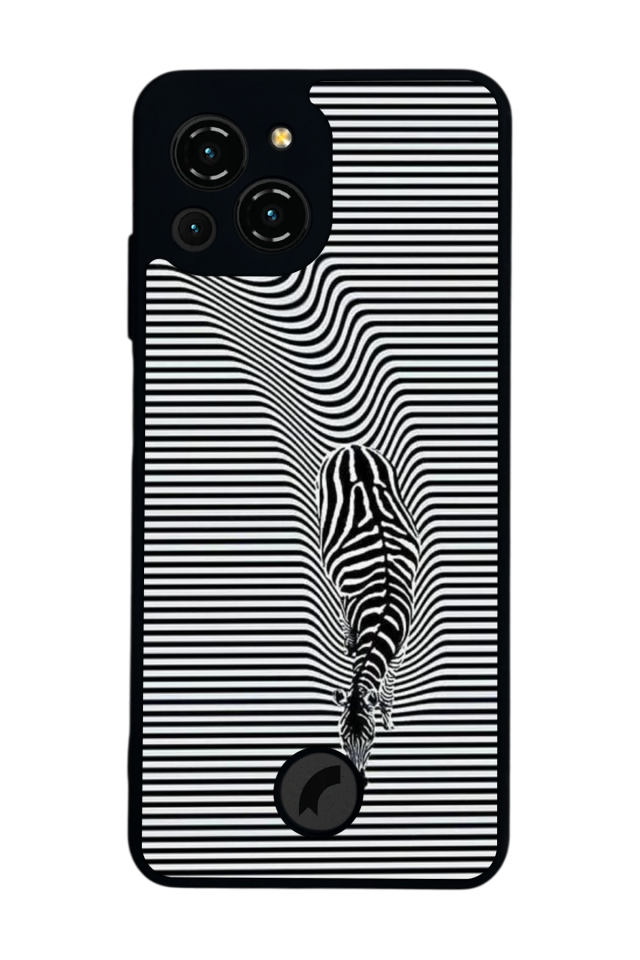 Reeder S23 Pro Max Uyumlu Çizgi Sanatı Tasarımlı Glossy Premium Kılıf