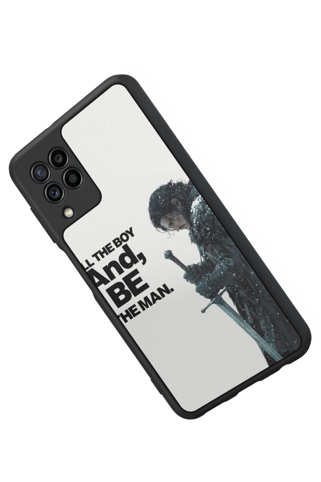 Samsung Galaxy M22 Uyumlu GameOfThrones Tasarımlı Glossy Premium Kılıf