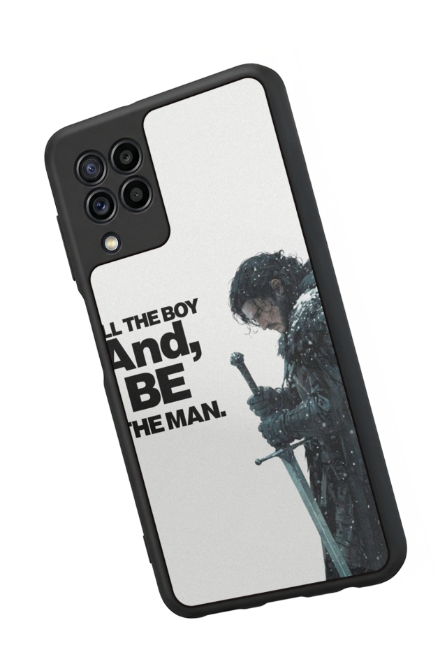 Samsung Galaxy M22 Uyumlu GameOfThrones Tasarımlı Glossy Premium Kılıf