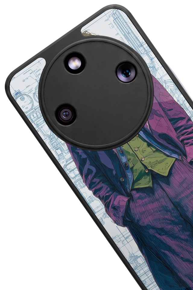 Honor Magic 8 Lite Uyumlu Joker Tasarımlı Glossy Premium Kılıf