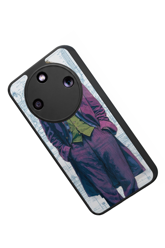 Honor Magic 8 Lite Uyumlu Joker Tasarımlı Glossy Premium Kılıf