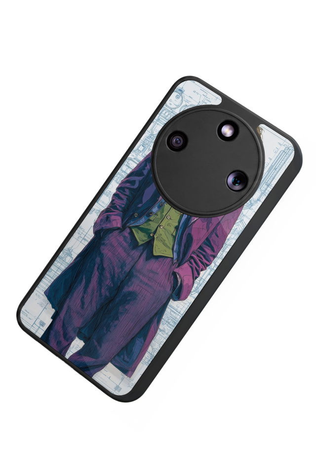 Honor Magic 8 Lite Uyumlu Joker Tasarımlı Glossy Premium Kılıf