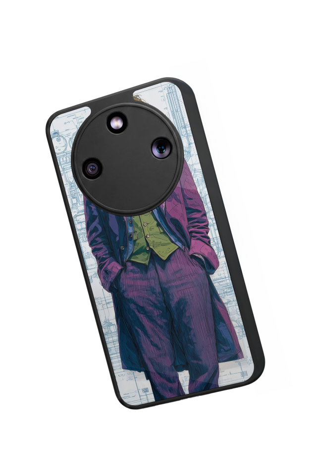 Honor Magic 8 Lite Uyumlu Joker Tasarımlı Glossy Premium Kılıf