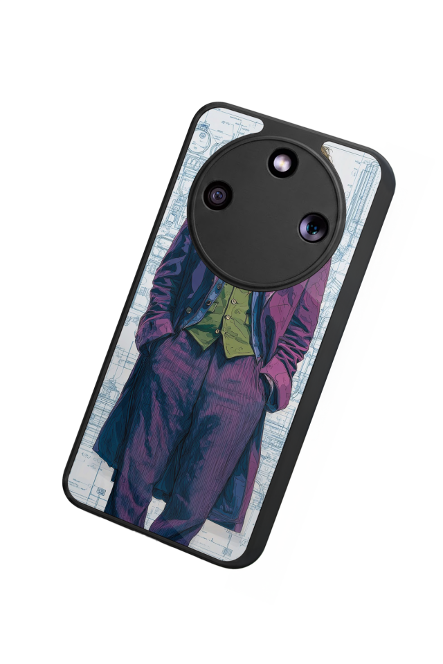 Honor Magic 8 Lite Uyumlu Joker Tasarımlı Glossy Premium Kılıf