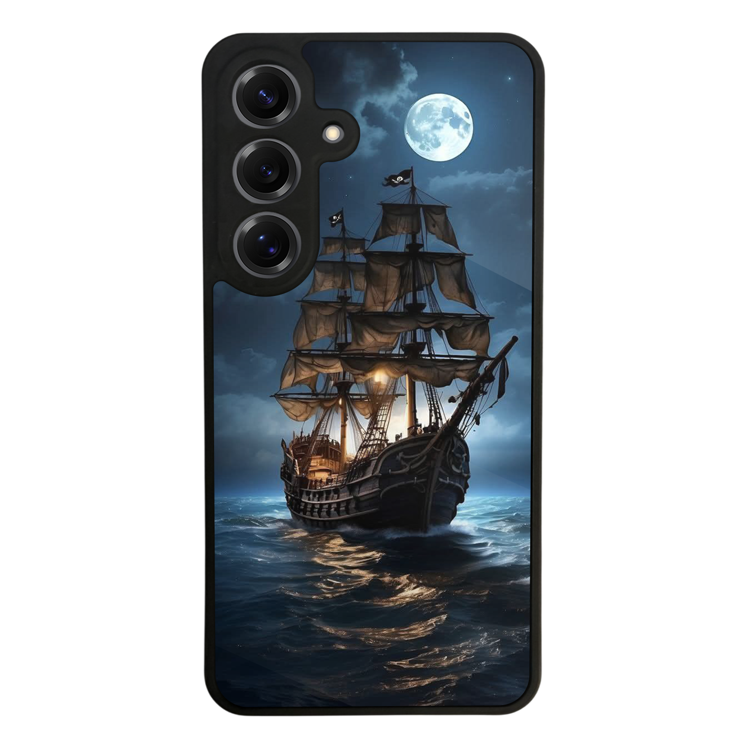 Samsung Galaxy S25 Uyumlu Korsan Tasarımlı Glossy Premium Kılıf