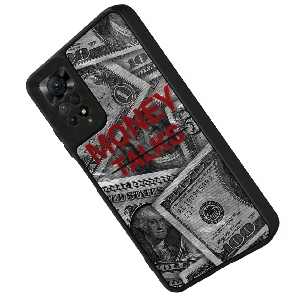 Xiaomi Redmi Note 11 Pro Uyumlu Money Para Tasarımlı Glossy Premium Kılıf